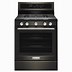 Image result for Kitchens Black Appliances with Stainless Whirlpool