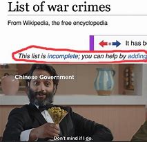 Image result for List of War Crimes