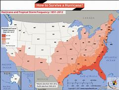 Image result for USA Hurricane Map