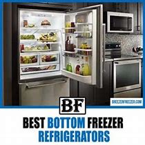 Image result for Bottom Freezer Refrigerators at Bray and Scarff Black