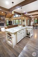 Image result for Rustic Open Kitchen and Living Room Design