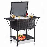 Image result for Patio Cooler Cart