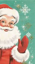 Image result for Retro Santa Claus