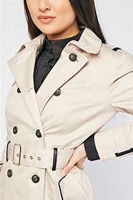 Image result for Trench Coat Beige with Flap for Women