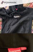 Image result for Black and White Supreme Hoodie