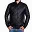 Image result for Men's Black Quilted Jacket