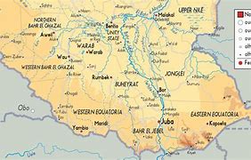 Image result for South Sudan in Map