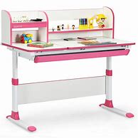Image result for Stowaway Computer Tables Adjustable Height Desk