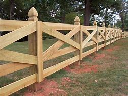Image result for Building a Wood Fence Designs