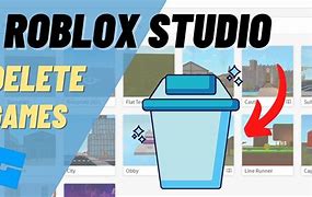 Image result for How to Delete a Game in Roblox