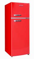 Image result for red full size fridge
