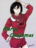 Image result for Mikasa Ackerman Blushing
