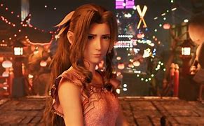 Image result for Aerith FF7 Remake Waving