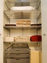 Image result for Linen Closet Shelves