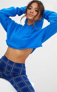 Image result for Cropped Hoodie Sweater