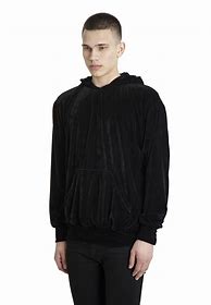Image result for black velvet hoodie