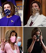 Image result for Pelosi Masks Styles