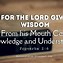 Image result for Bible Quotes About Wisdom in Proverbs