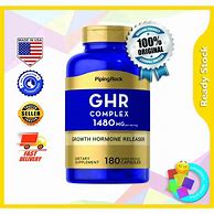 Image result for GHR Complex (Growth Hormone Releaser), 1480 Mg (Per Serving), 180 Quick Release Capsules