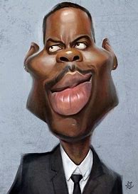 Image result for Chris Rock Caricature