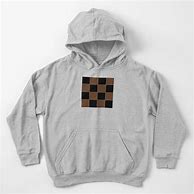 Image result for Checkered Print Drawstring Hoodie Cropped