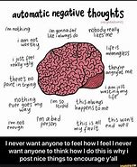 Image result for Negative Thoughts Funny