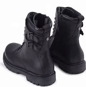 Image result for Boys Black Leather Boots
