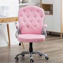 Image result for Pink Office Chair High Back