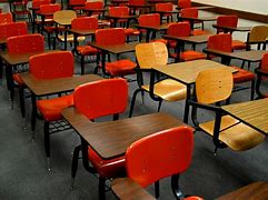 Image result for School Desks with Plexiglass Partitions