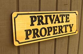 Image result for Private Property Signs