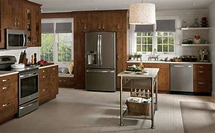 Image result for Kitchen Designs with Slate Appliances