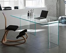 Image result for Glass Desk Table