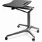 Image result for Mobile Height Adjustable Standing Desk