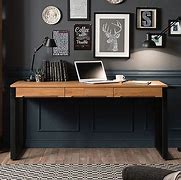 Image result for 32 Inch Black Wood Desk
