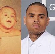 Image result for Chris Brown as a Baby