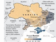 Image result for Current Map of Ukraine Conflict