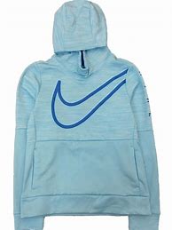 Image result for Nike Therma Hoodie Blue