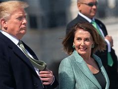 Image result for Donald Trump and Nancy Pelosi Old Photo