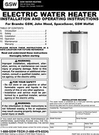 Image result for 16" Diameter Electric Water Heater