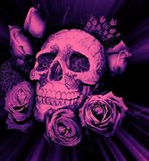 Image result for Purple Skull Wallpaper Cool