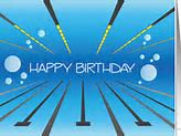 Image result for Swimming Birthday Cards