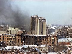 Image result for Grozny Chechnya War