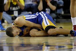 Image result for Curry leg injury