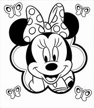Image result for Coloring Pages for Kids Minnie Mouse