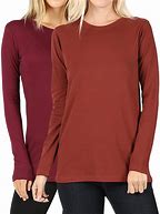 Image result for Ladies - Brown Cotton T-Shirt - Size: XS - H&M