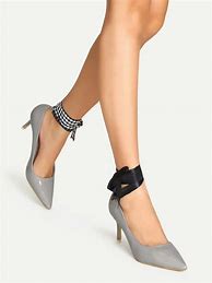Image result for Ribbon Lace Up Heels