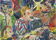Image result for On the Throne Painting Elton John