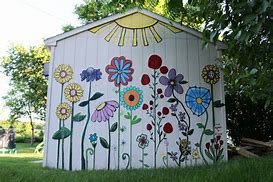 Image result for Shed Painting