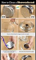 Image result for How to Clean a Shower Head