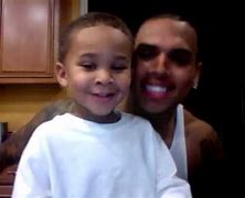 Image result for Chris Brown Little Boy